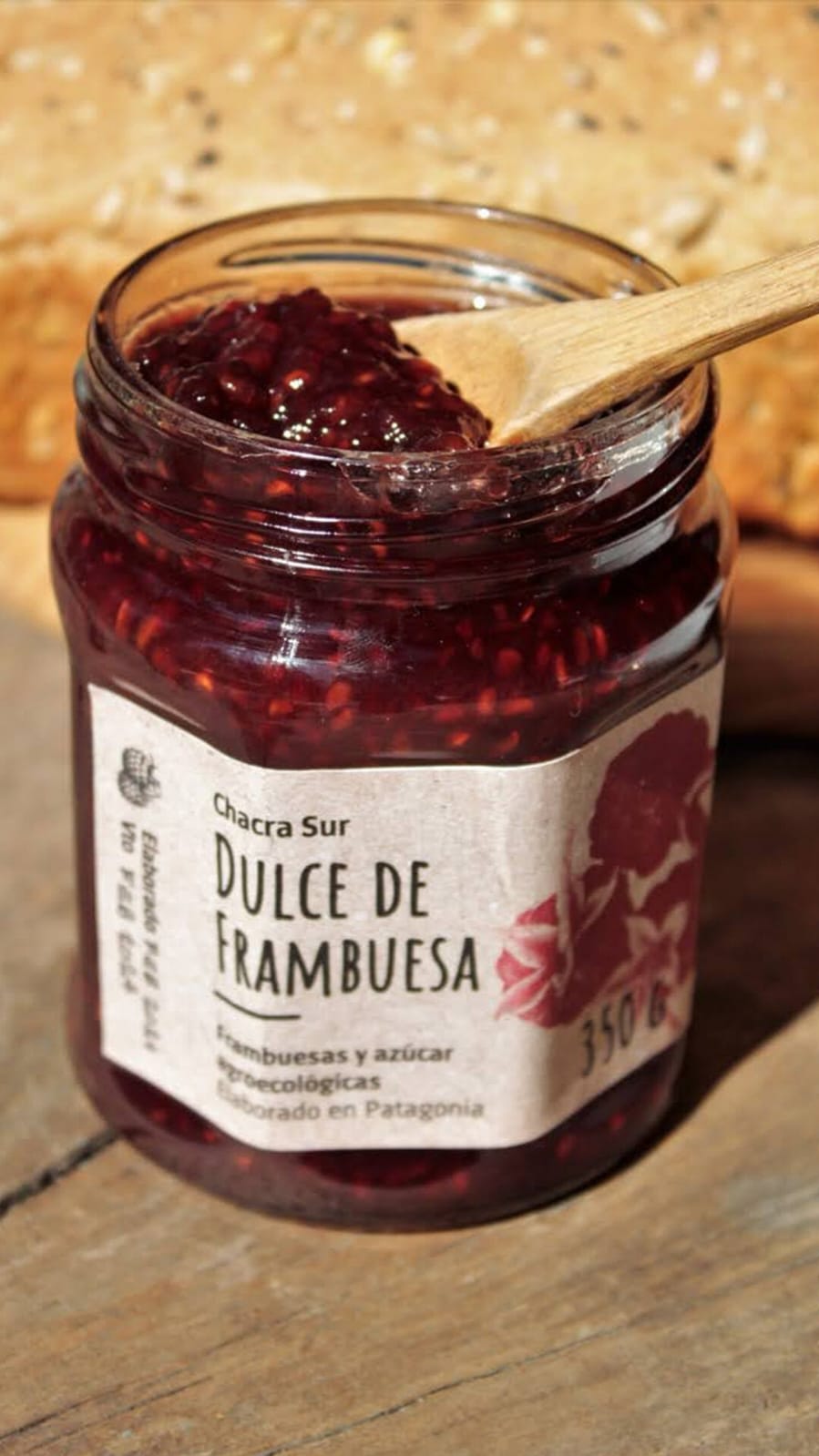 Mermelada de Frambuesa (350gr)