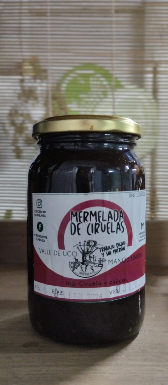 Mermelada de Ciruela (360cc)