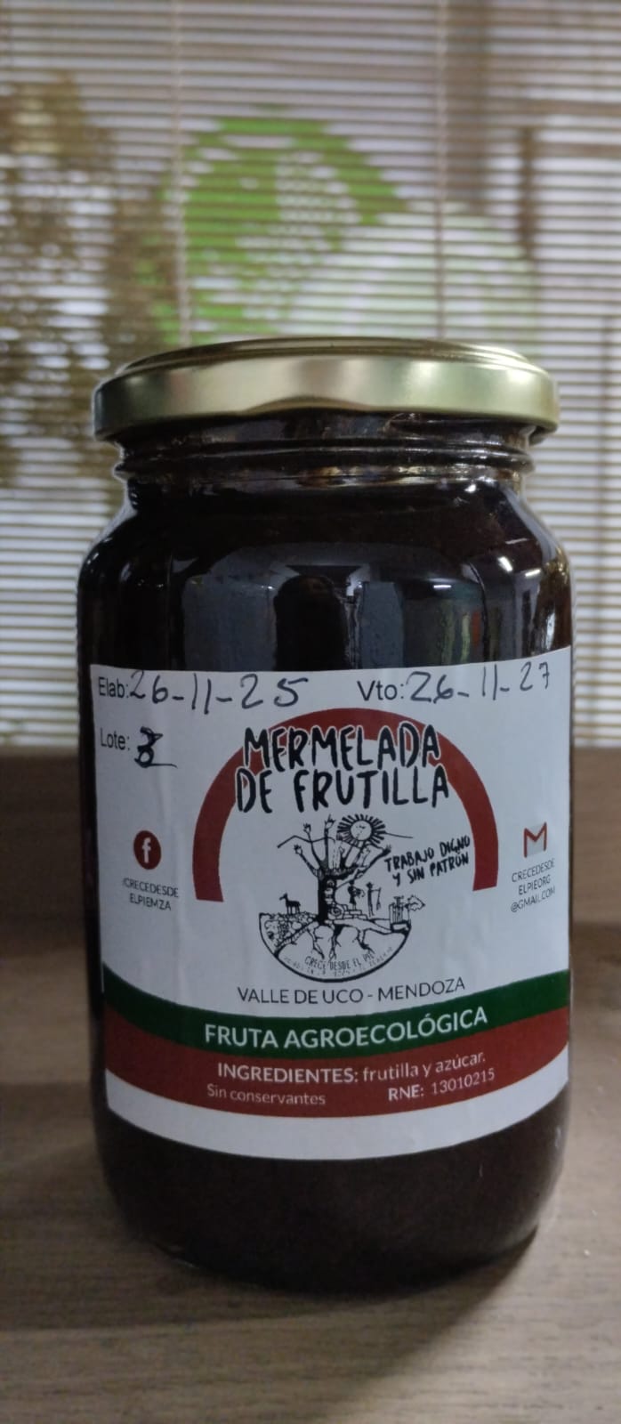 Mermelada de Frutilla (360cc)