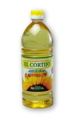 Aceite de girasol Zanoni o Cortijo (900cc)